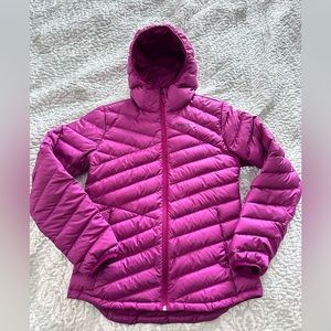 Marmot Highlander Down Hooded Jacket 700fill Pink Small